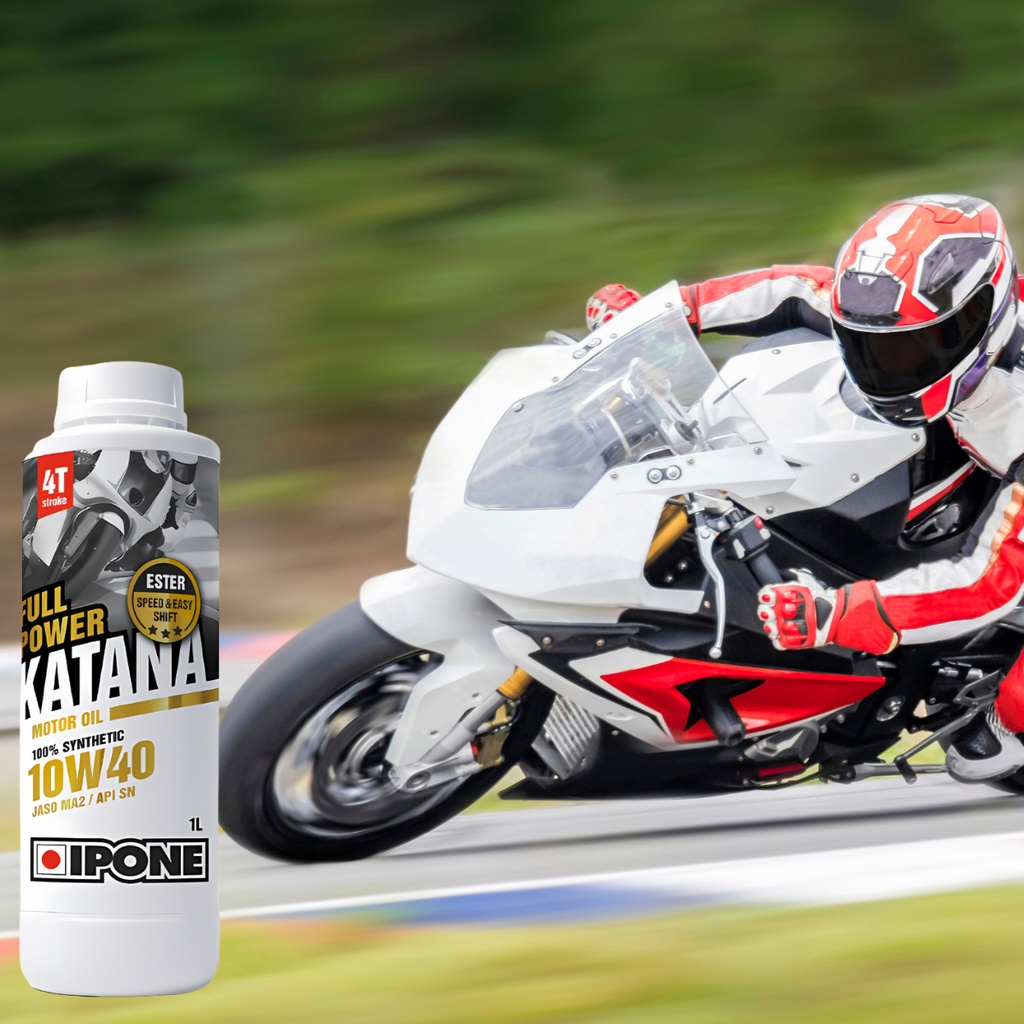 Aceite Moto Sintetico Katana Full Power 4t 10w40 1l Ipone