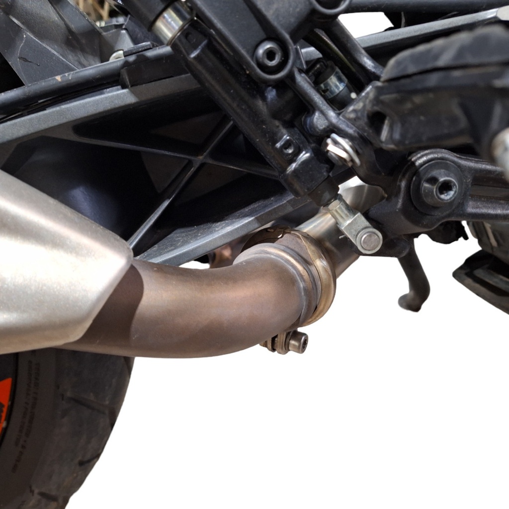 Reemplaza Catalizador / Resonador Ktm Duke 250-390 17-20