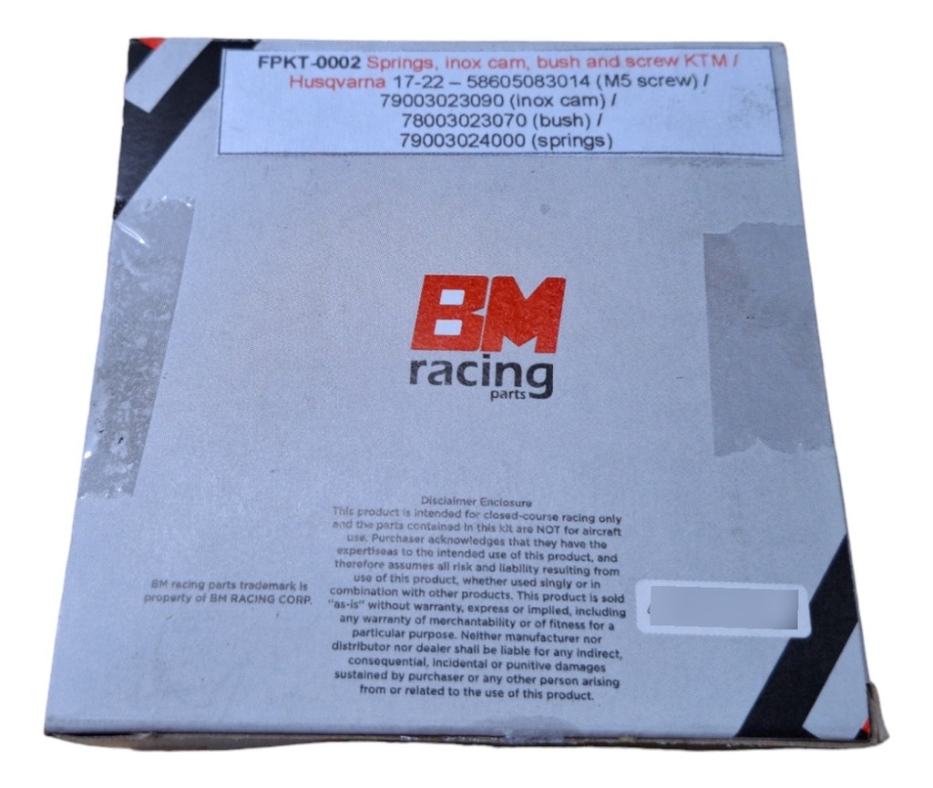 Resortes, Leva, Buje Y Tornillo, Muleta Ktm Exc, Exc-f 17-23