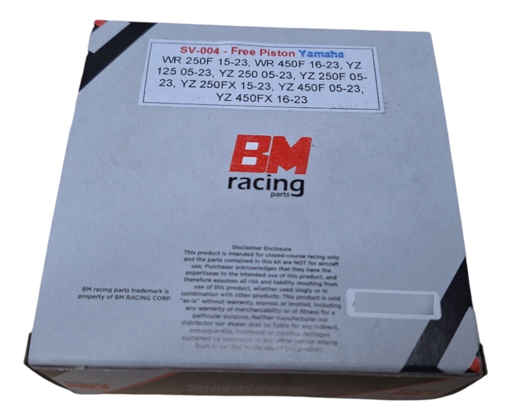 Free Piston Yamaha Kayaba Aos, Yamaha Yz-yzf 05-24