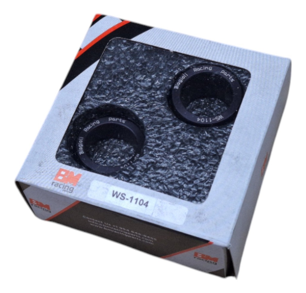 Bujes Separador Rueda Del Yamaha Eje 22mm