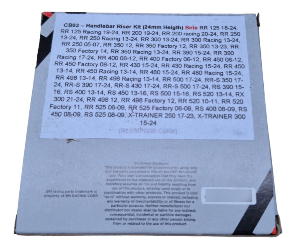 Elevador Manubrio Beta Rr  4t Y 2t 2011-2018