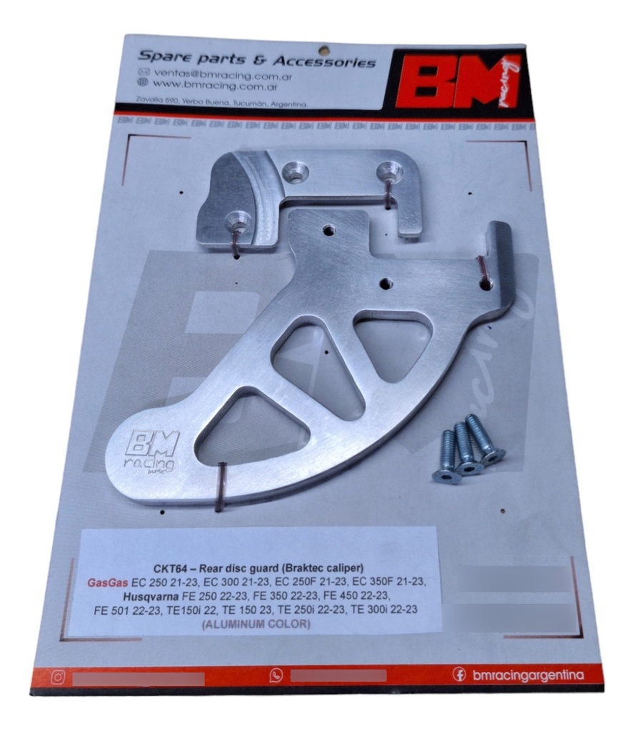 Protector Disco Freno Trasero Gasgas, Husqvarna (braktec)