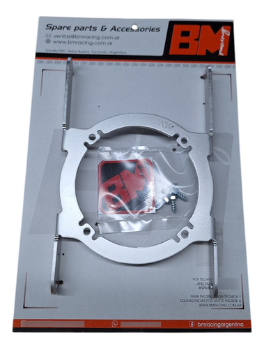 [CB28] Soporte de electro ventilador SPAL Beta Enduro RR 2T & 4T 2020-2025 (Accesorio De CB25) 