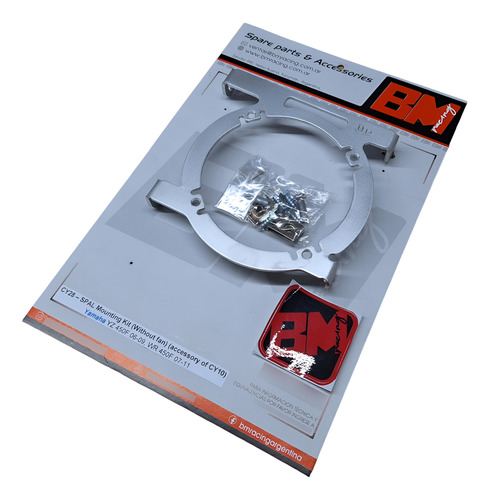 [CY28] Soporte de electro ventilador Spal Yamaha WR 450F 2007-2011 (Accesorio de CY10)