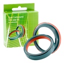 SKF Dual 48W - Kit Retén de horquilla Doble compuesto - Retén 48x57.9x9 y Guardapolvo 48x58.4x4.9 