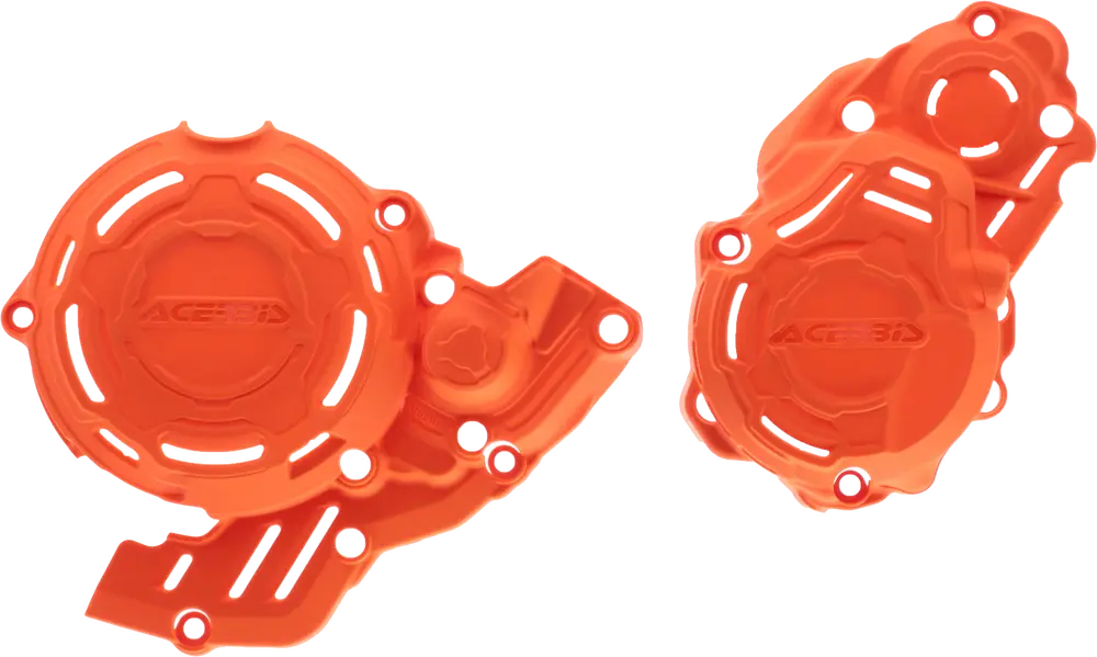 [Acerbis] Protectores de tapa embrague y encendido  KTM 350 EXC-F 2024 (Naranja)