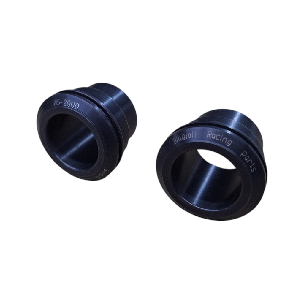 [WS-2000] Kit Bujes Separadores De Rueda Aluminio Delantera Beta Rr 11-24, Masa 6 Agujeros