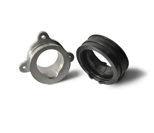 Brida Admision Swm Rs 300 Cuerpo Aluminio + Goma Boca Admision- Bm Racing
