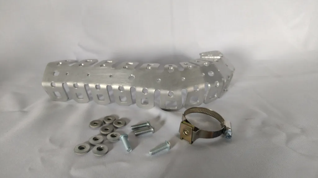 [CY47] Protector de escape Yamaha WR 450F 2007-2015, YZ 450F 2006-2009