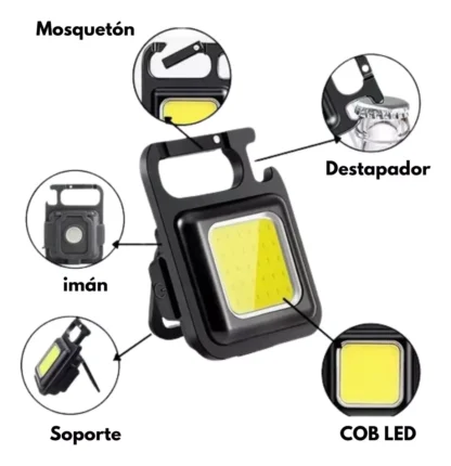 [K-C0005-0] Luz de trabajo Linterna portatil 