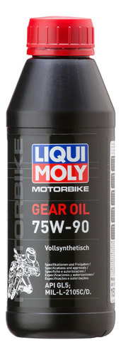[1516] Aceite Transmision Liqui Moly Motorbike Gear Oil Sae 75W90 X 500Ml