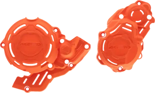 [Acerbis] Protectores de tapa embrague y encendido  KTM 350 EXC-F 2024 (Naranja)