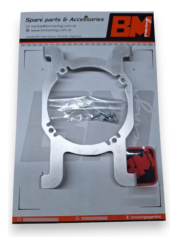[CKT38] Soporte de electro ventilador SPAL (Accesorio de CKT35, CKT47, CKT61) GasGas 2021-2025, Husqvarna 2017-2025, KTM 2017-2025