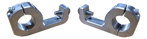 Juego de morcetas de manubrio cónicas 22,2mm