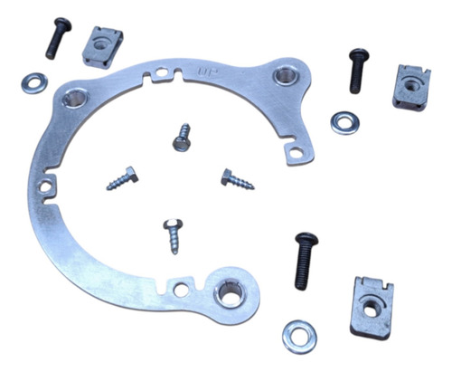 [CY58] Soporte de electro ventilador Spal Yamaha WR 250F 2020-2024, WR 450F 2019-2023, YZ 250FX 2020-2024, YZ 450FX 2019-2023